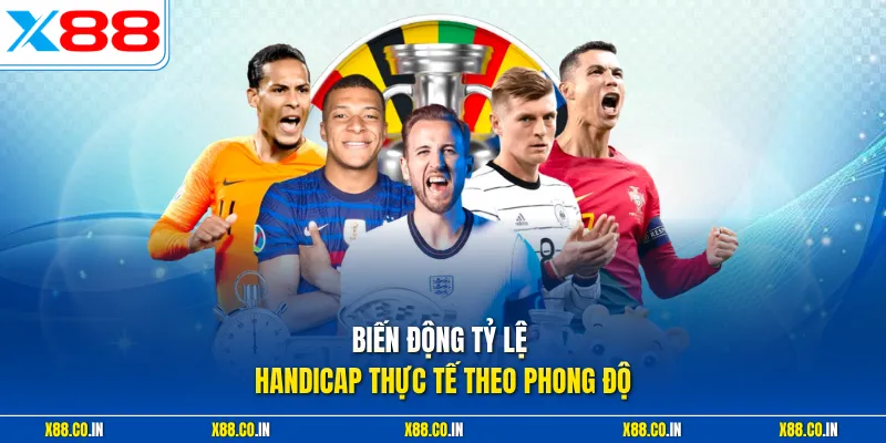 Biến động tỷ lệ handicap thực tế theo phong độ